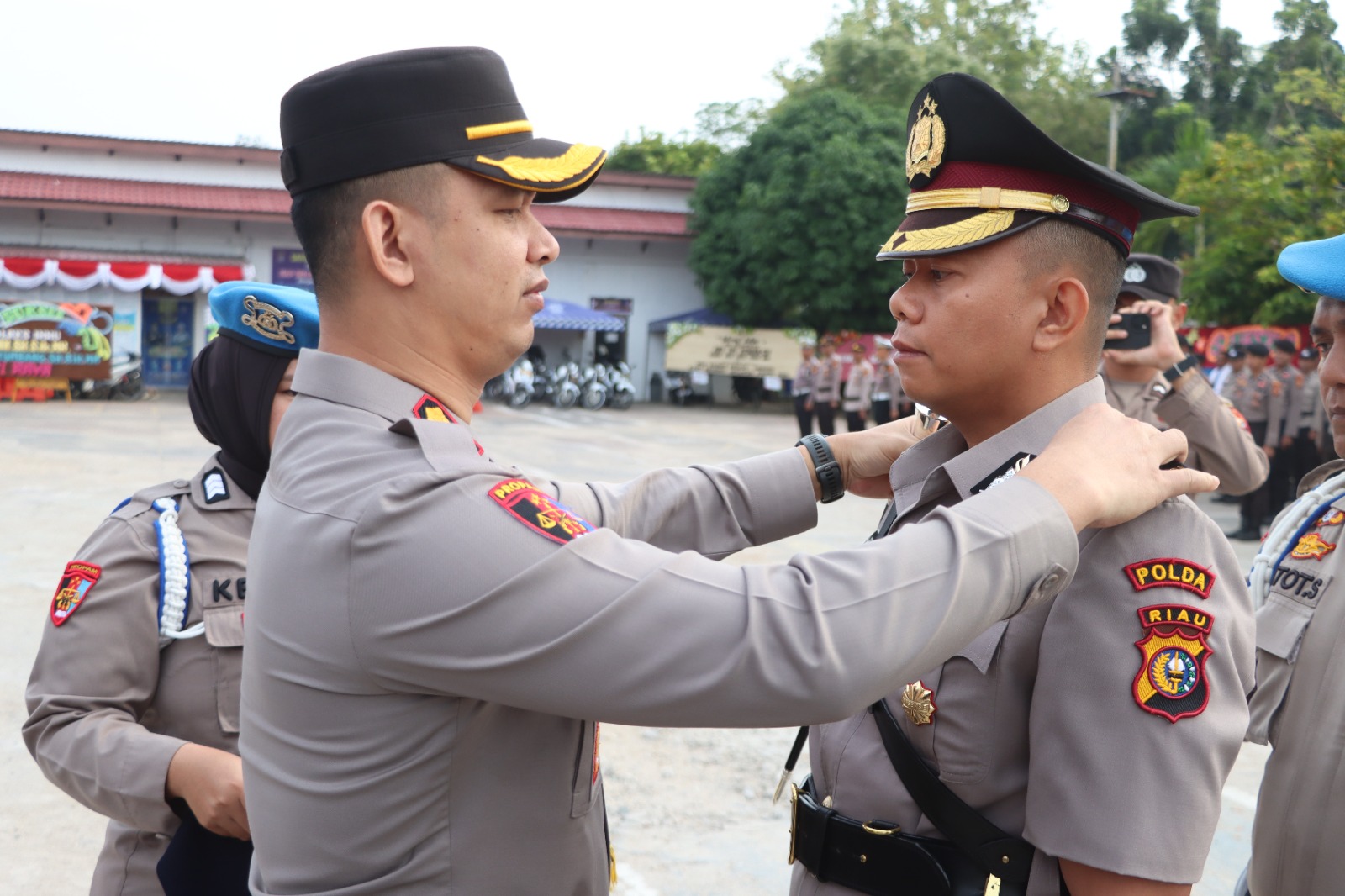 Tiga Pejabat Jajaran Polres Inhu Dimutasi