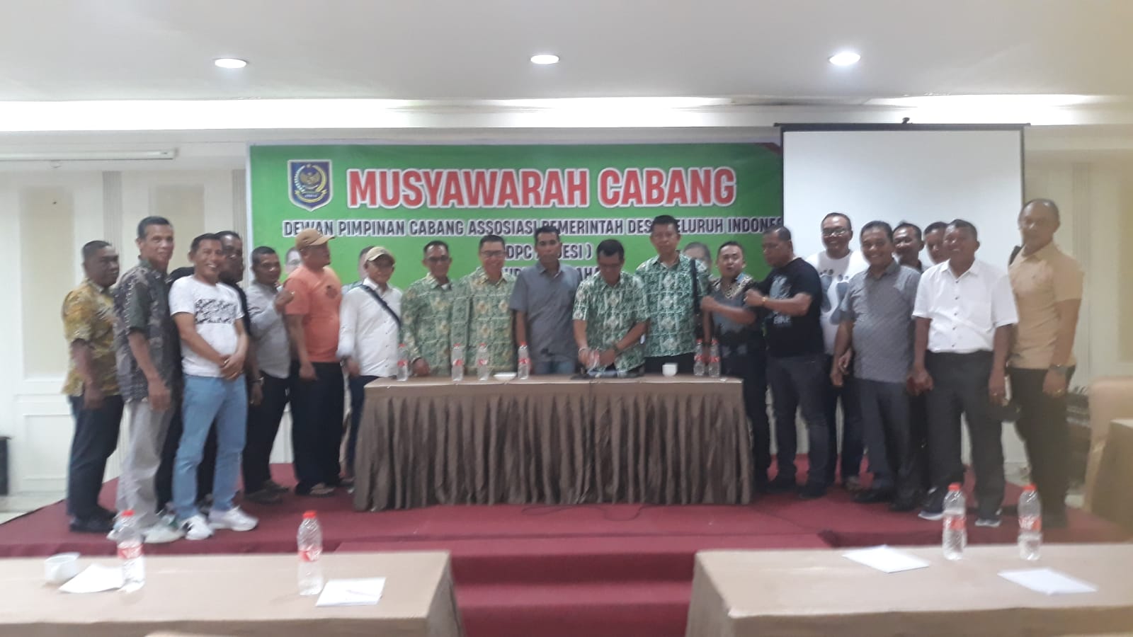 Haidir Butar Butar Diberi Amanah Oleh 110 Kades Untuk Memimpin APDESI Asahan 2024-2029