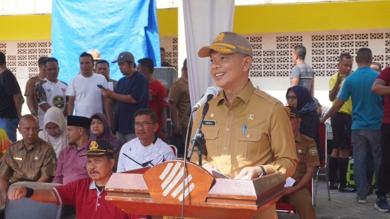 Pj. Bupati Langkat Faisal Hasrimy Buka Gala Siswa Indonesia Tingkat SMP Se-Langkat Dengan Total Hadiah Rp 50 Juta