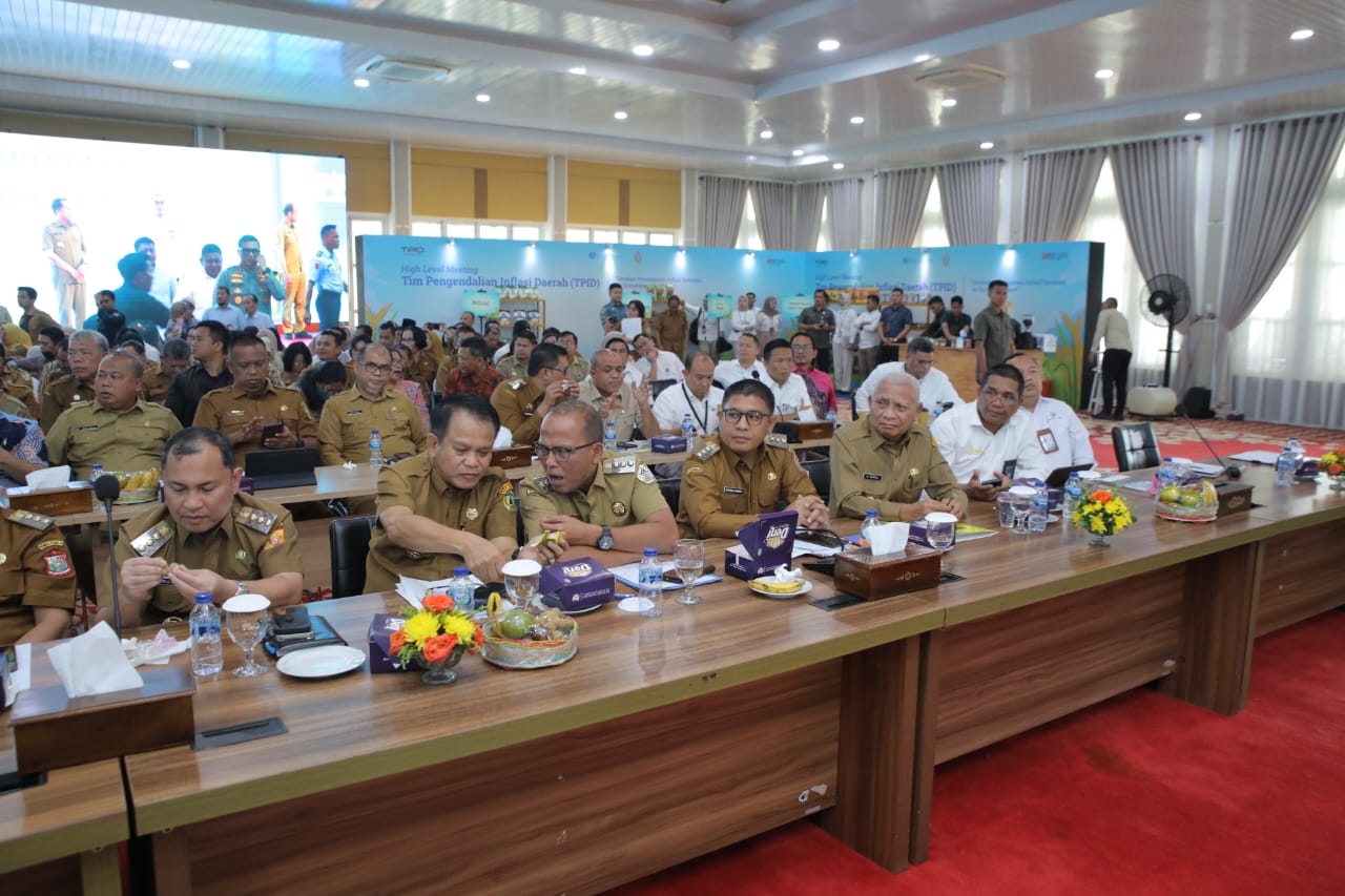Bupati Asahan Ikuti Launching Gerakan Penanganan Inflasi Serentak se-Sumut