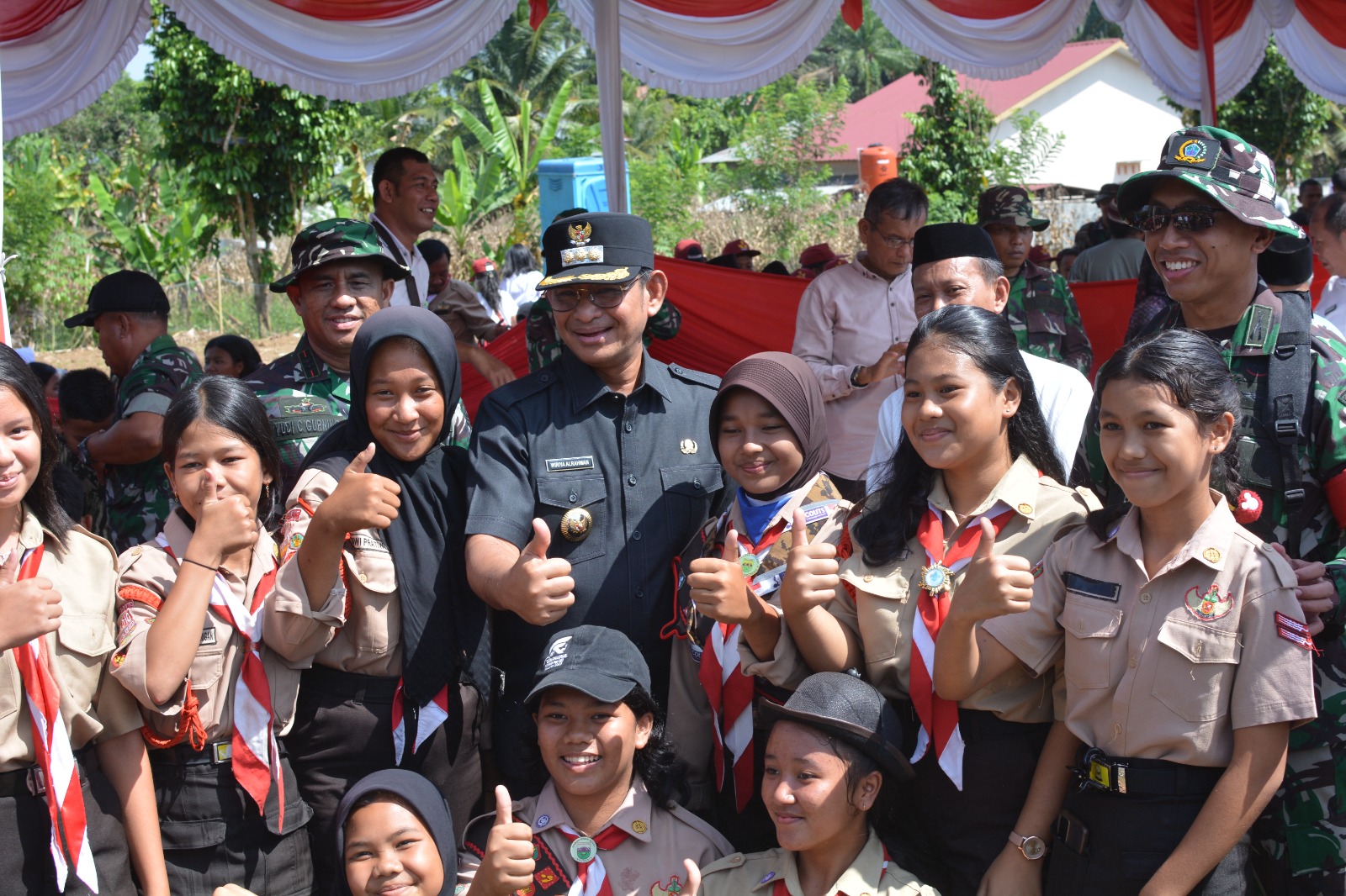TMMD ke-121 Kodim 0204/DS Buka Jalan Penghubung Dua Kecamatan Sepanjang 3.400 Meter