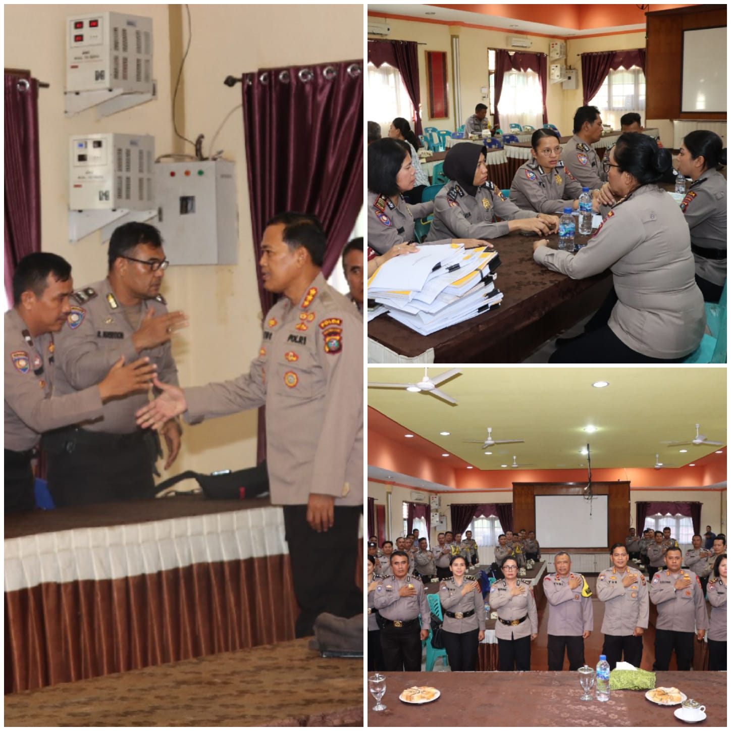 Polres Pematangsiantar Sambut Kunker Tim Supervisi Ditbinmas Polda Sumut