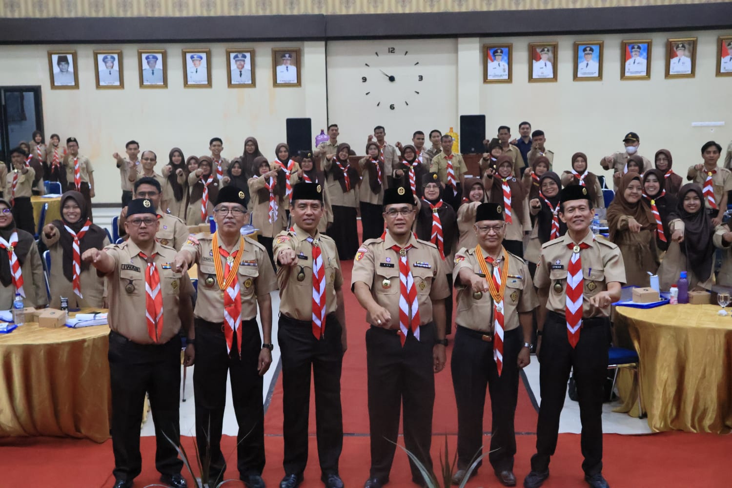 Sekda Rida Ananda Membuka Rakercap Gerakan Pramuka Kota Payakumbuh