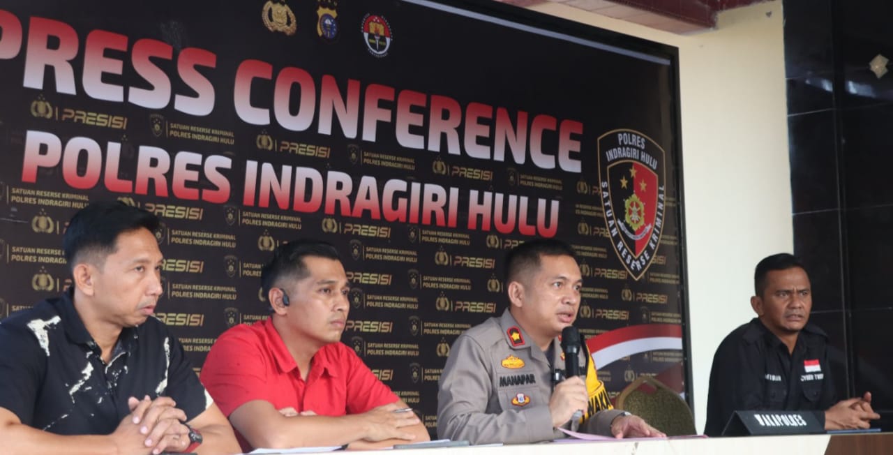 Dalam Sepekan, Polres Inhu Ungkap 14 Kasus Narkoba dan 1 Kasus Percobaan Pembunuhan 