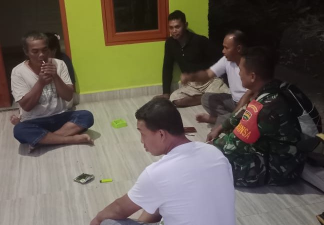Jaga Kondusifitas Desa, Satgas TMMD Kodim 0204/DS Dorong Warga Aktifkan Ronda dan Poskamling