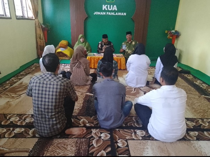 KUA Johan Pahlawan Dukung Program Geurakan Ba Aneuk Imunisasi (GeuBAI) Di Kabupaten Aceh Barat