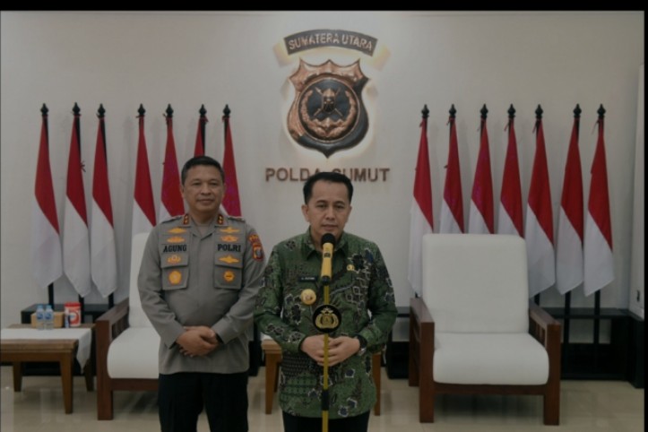 Hari Pertama Kerja, Pj Gubernur Sumut Fatoni Audiensi dan Silaturahmi dengan Forkopimda