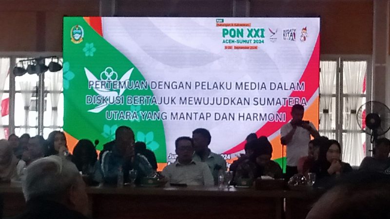 Perkuat Promosi dan Sosialisasi PON, Pj Gubernur Sumut Agus Fatoni Lepas 550 Becak PON XXI Tahun 2024