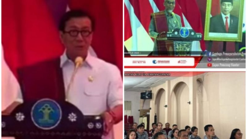 Lapas Kelas IIA Pematangsiantar Hadiri Launching Webinar Series I Cerdas Bersama BPSDM Hukum dan HAM