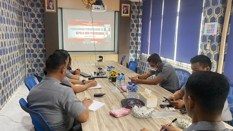 Rutan Cipinang Berkomitmen Mengikuti Arahan Kepala Biro Perencanaan Kemenkumham Dalam Penyusunan Anggaran TA 2025