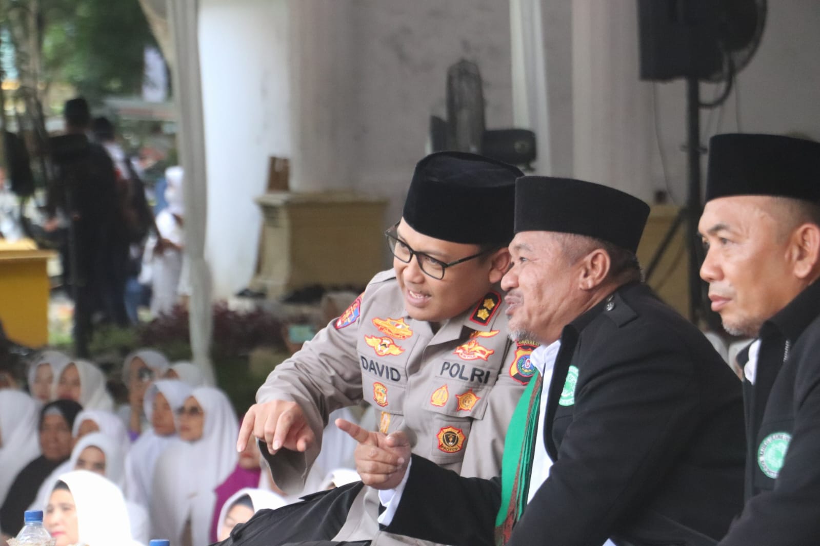 Kapolres Langkat Hadiri Safari Dakwah Dan Tabligh Akbar “Merajut Ukhuwah Spirit PON 2024”