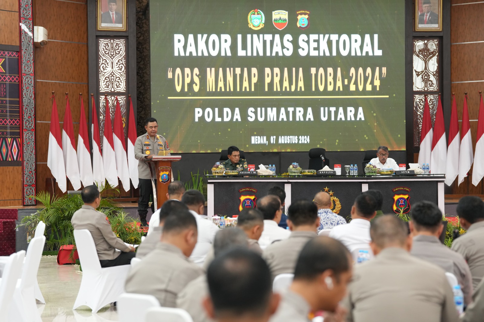 Wujudkan Pilkada Serentak 2024 yang Aman, Kapolres Pematangsiantar Ikuti Rakor Lintas Sektoral