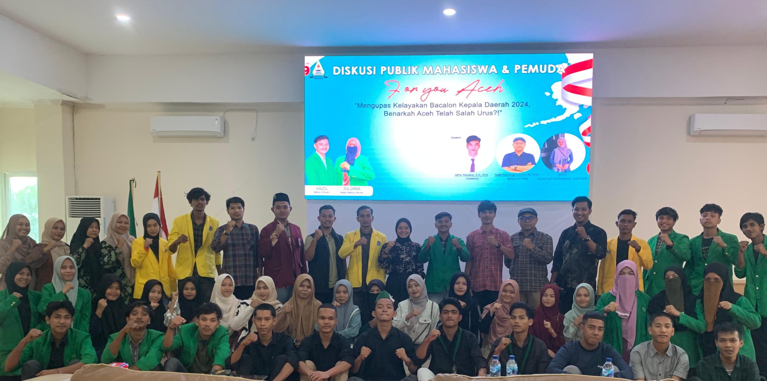 Dema Stain TDM Gelar Diskusi Publik Terkait Pilkada Aceh 2024
