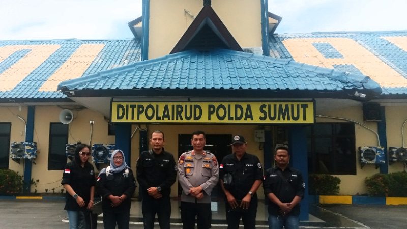 DITPOLAIRUD POLDA SUMUT Terima Audiensi Pengurus Perkumpulan KJM-B