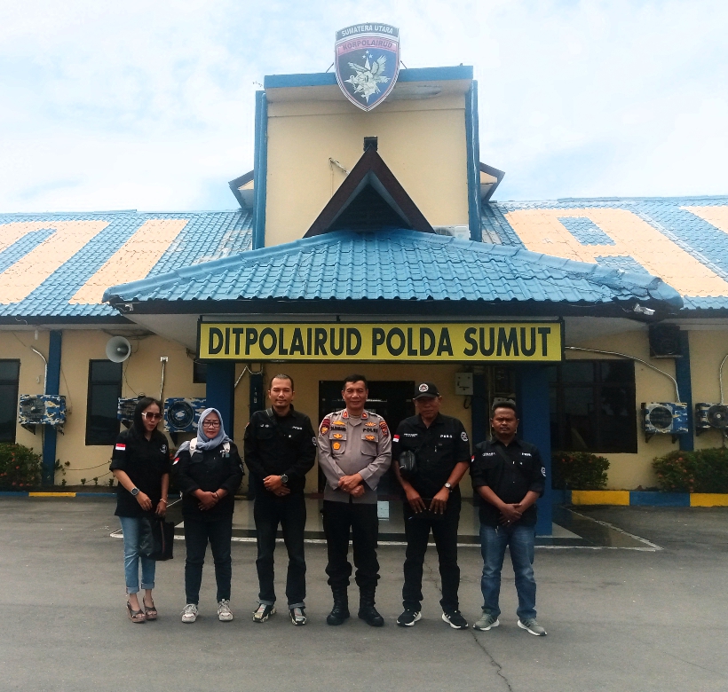 DITPOLAIRUD POLDA SUMUT Terima Audiensi Pengurus Perkumpulan KJM-B