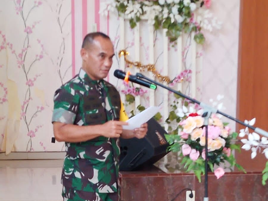 Dansatgas Paparkan Progres TMMD 121 Kodim 0204/DS kepada Tim Wasev Mabesad