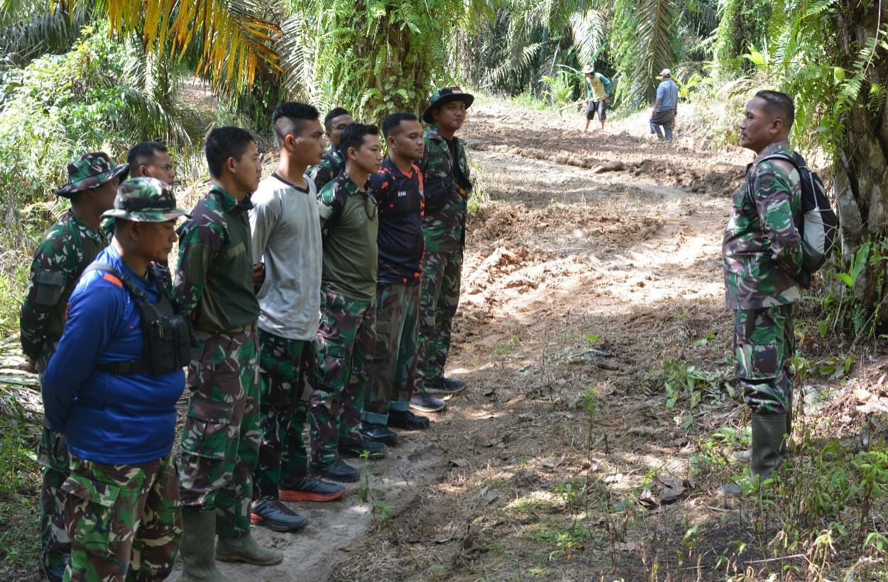 Apel Pagi, Satgas TMMD 121 Kodim 0204/DS Siap Genjot Progres Pembangunan Jalan