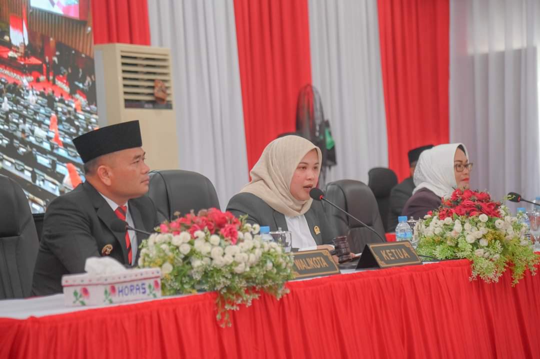 Pj. H.Timur Tumanggor,S.Sos., M.ap hadiri Rapat Paripurna Istimewa Mendengarkan Pidato Kenegaraan Presiden RI