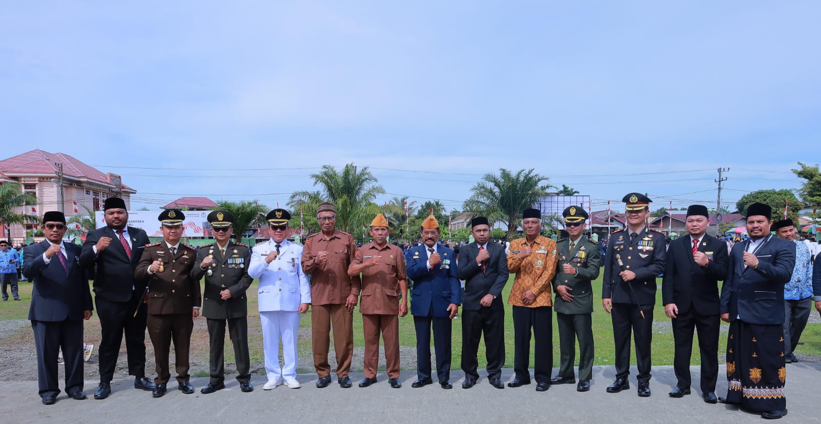Pj Bupati Mahdi Efendi, Pimpin Upacara HUT ke-79 Kemerdekaan RI
