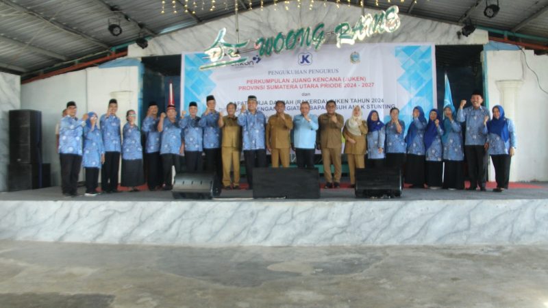 Pengukuhan Juken Sumut dan Rakerda 2024: Komitmen Bersama Turunkan Stunting