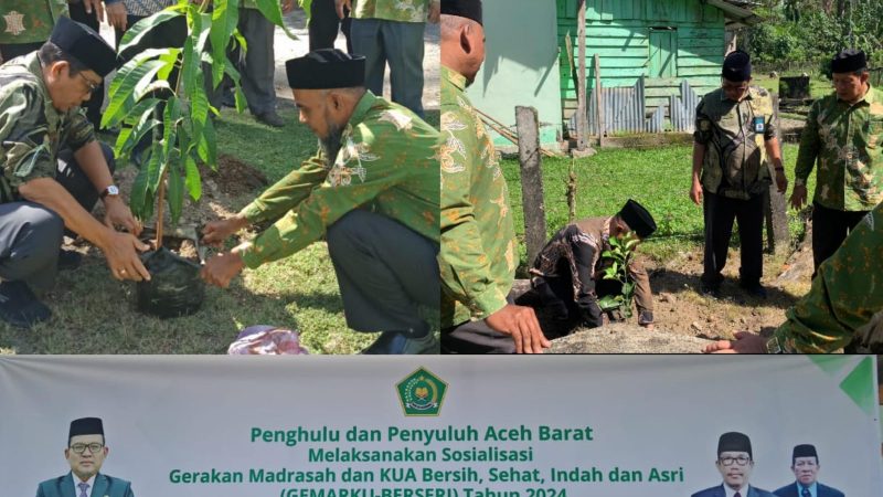 Kepala KUA dan Penyuluh Agama Islam Se-Aceh Barat Dukung Program Gemarku Berseri