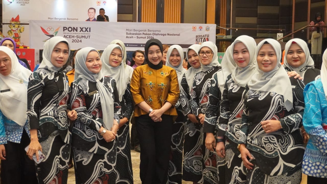 Pj. Ketua TP PKK Langkat Ny. Uke Retno Faisal Hasrimy Bangga Dan Apresiasi, Atas Prestasi Langkat Di Jambore Provinsi