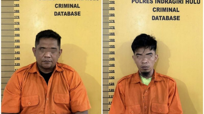 Polres Inhu Sikat Dua Orang Pengedar Sabu Salah Satunya Oknum PNS
