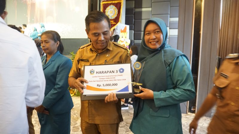 TP PKK Kabupaten Asahan Raih Beberapa Juara Pada Ajang Lomba TP PKK Tingkat Provinsi Sumatera Utara