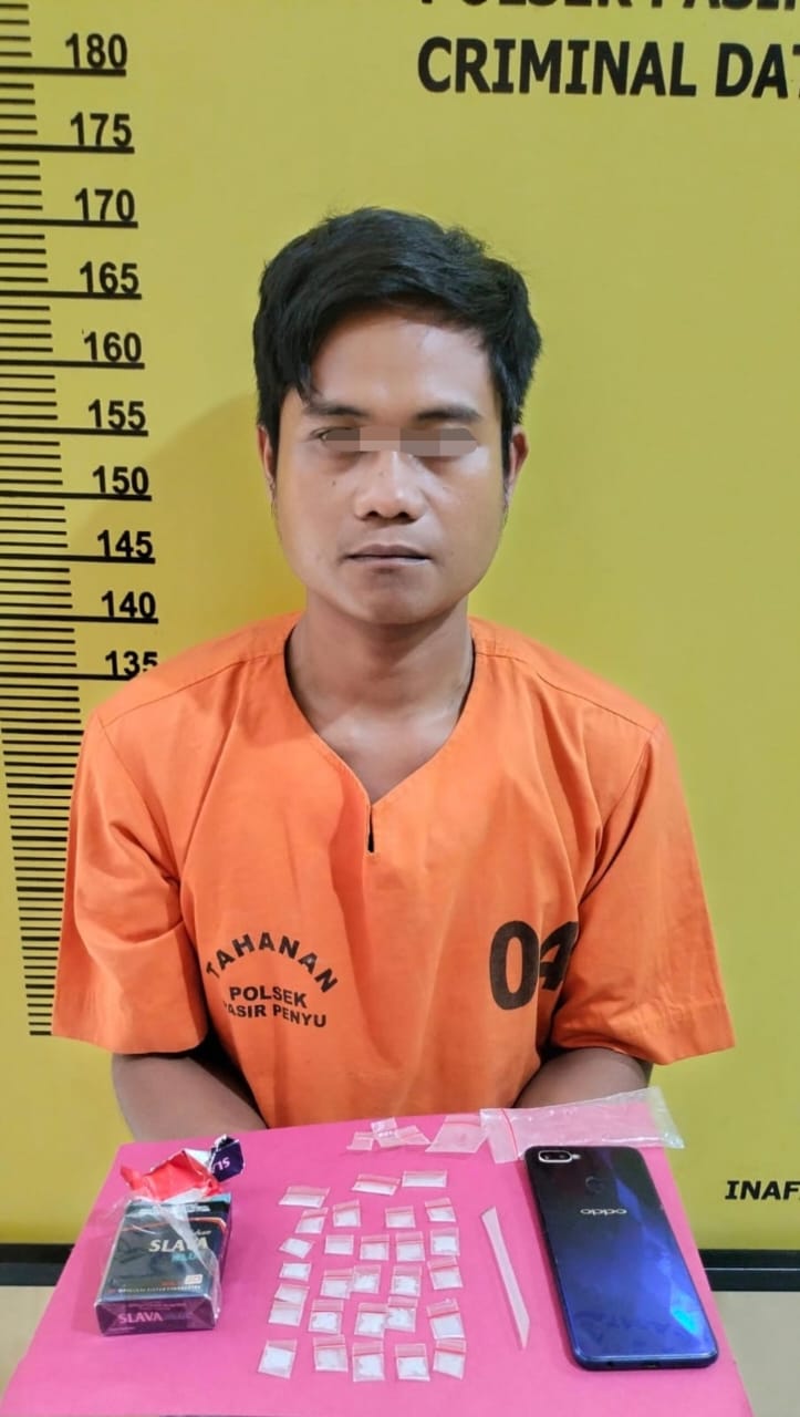 Masyarakat Bersama Kapolres Inhu Perangi Kejahatan Narkoba, Pelaku dan 28 Paket Sabu di Amankan Polisi