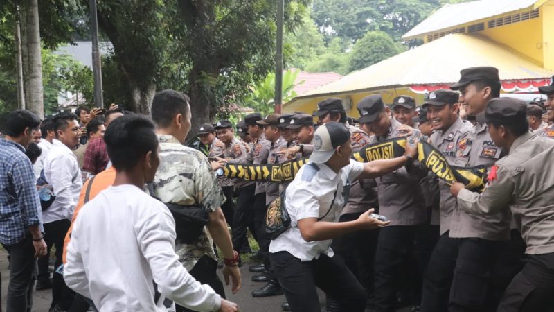 Sispamkota, Polres Langkat Polda Sumut Jamin Keamanan Pilkada 2024