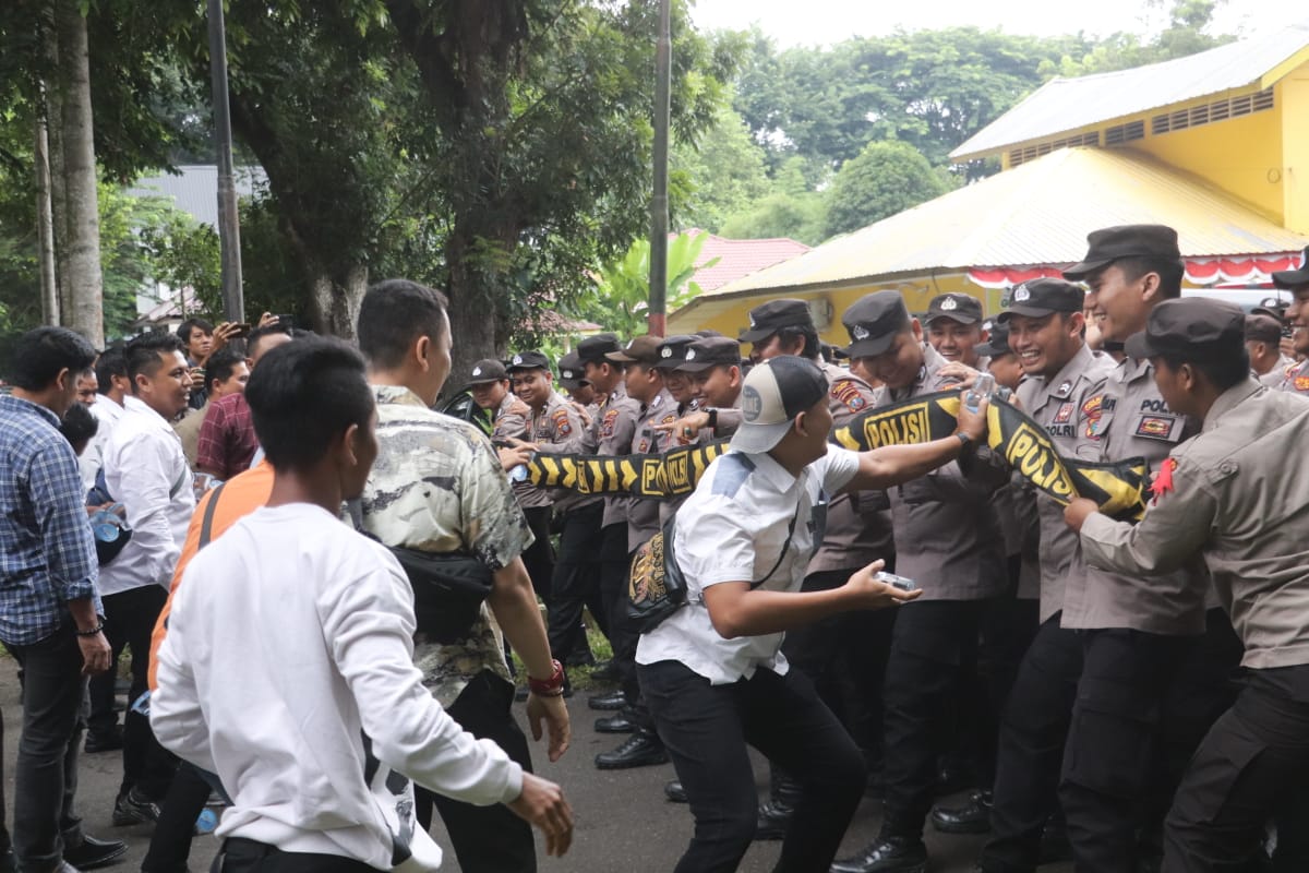 Sispamkota, Polres Langkat Polda Sumut Jamin Keamanan Pilkada 2024