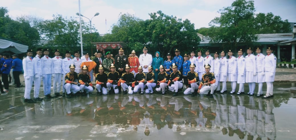 SMAN 12 Medan Tuan Rumah Pelaksanaan Upacara HUT RI ke-79 di Kec. Medan Helvetia