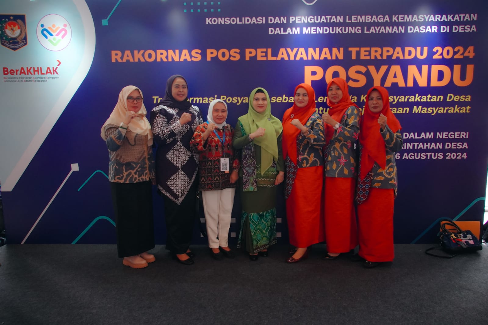Ny. Febyriani Hadiri Rakornas Posyandu Tahun 2024, Tegaskan Komitmen Majukan Posyandu