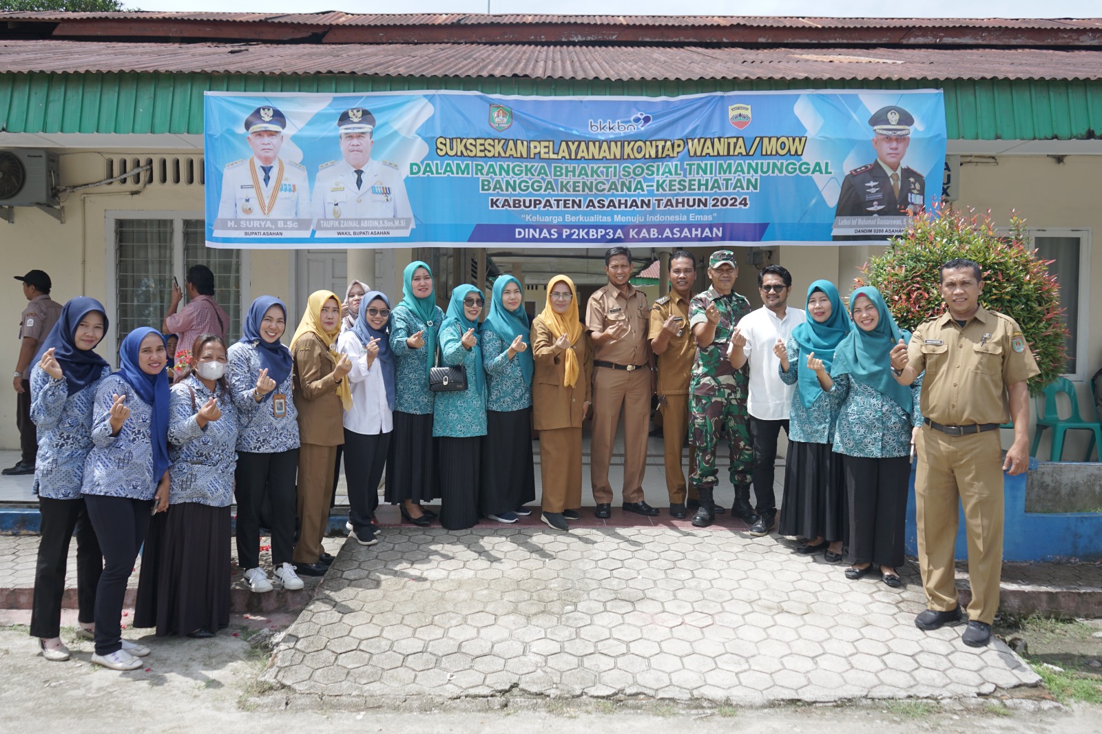 Bupati Asahan Tinjau Pelayanan Kontap Wanita