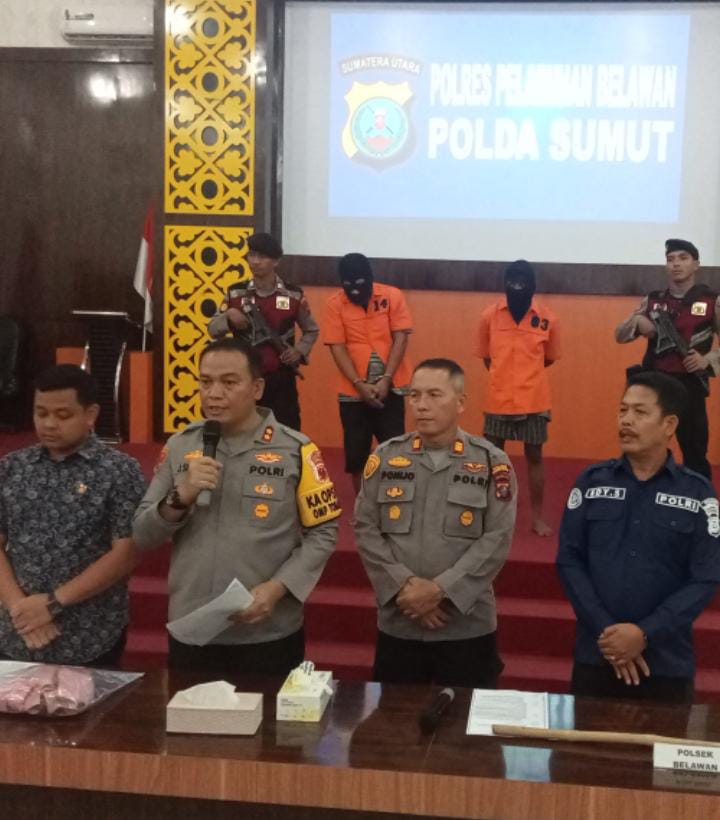 Polres Pelabuhan Belawan Ungkap Kasus Rudapaksa