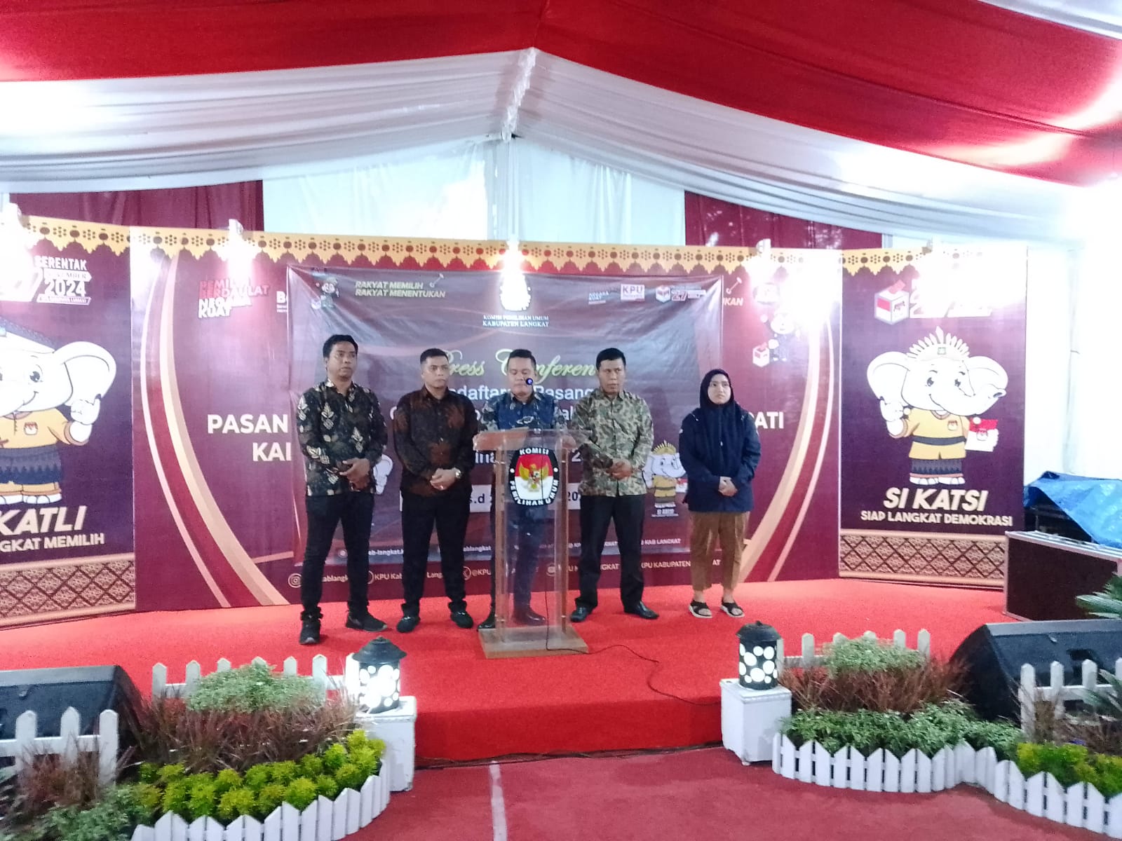 KPU Langkat Resmi Buka Pendaftaran Calon Bupati dan Wakil Bupati 2024