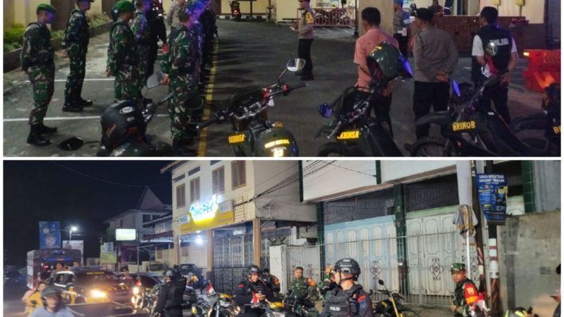 Pastikan Kamtibmas Aman Pada Tahapan Pilkada 2024, Polres Pematangsiantar Laksanakan Patroli Skala Besar