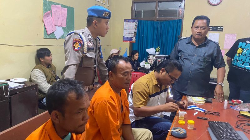 Polres Taput Berhasil Meringkus Kurir Narkoba di Desa Paniaran