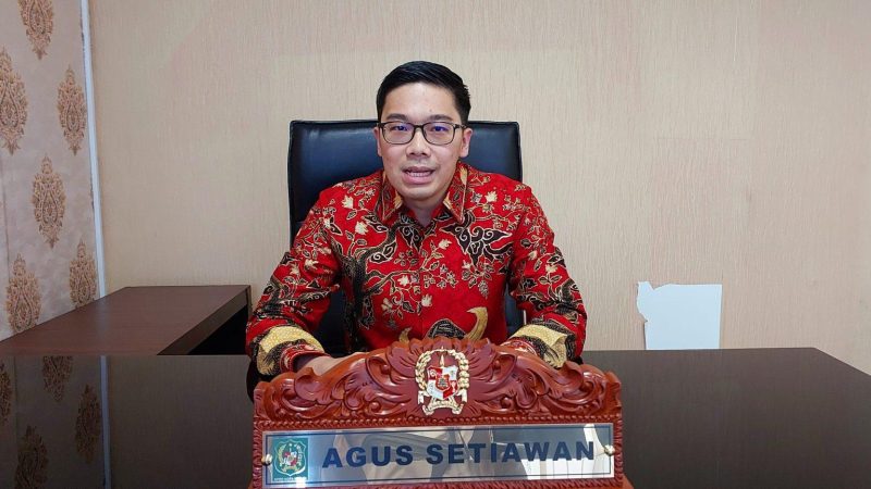 Politisi Muda Agus Setiawan Dilantik DPRD Medan 2024-2029, Fokus Infrastruktur dan Ekonomi