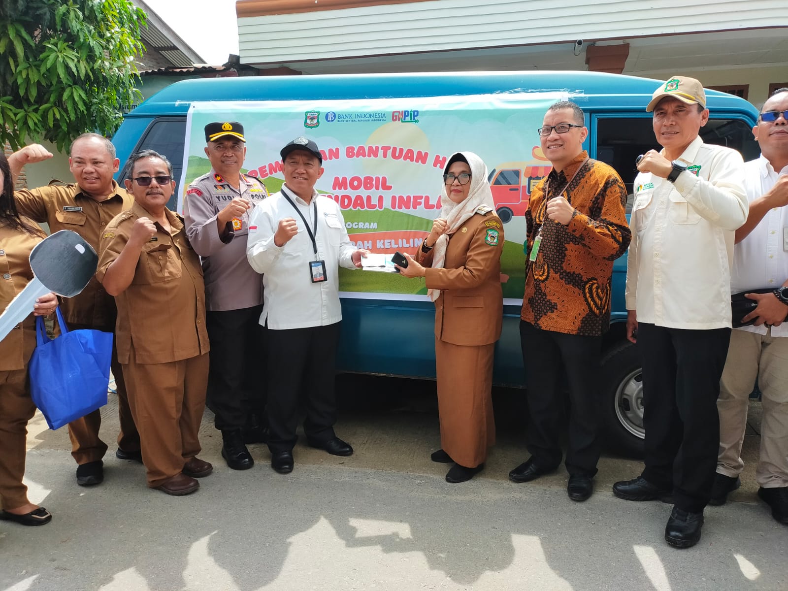 Wakapolres Pematangsiantar mHadiri Acara Peresmian Kios Pangan Tahun 2024