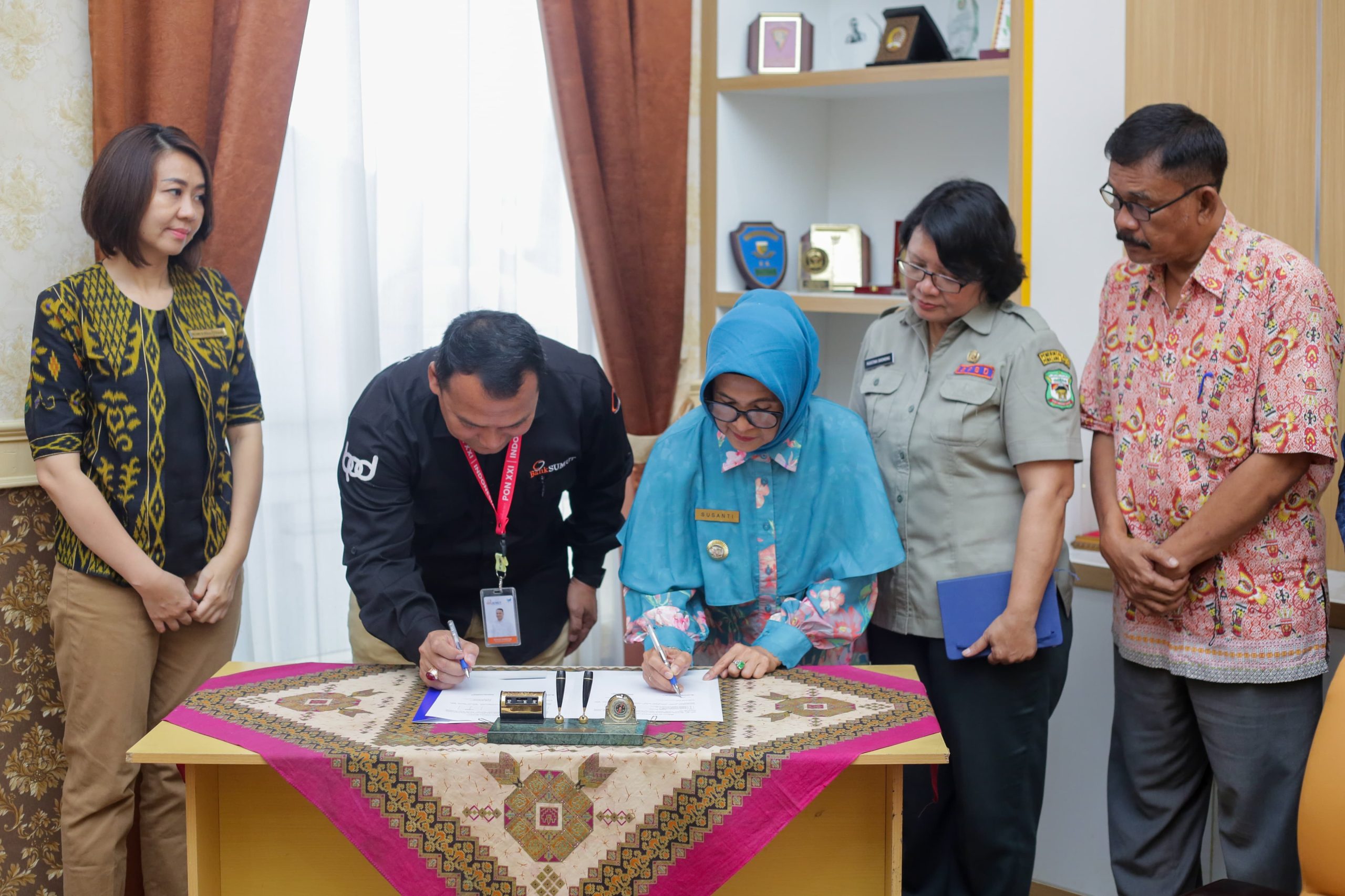 Pemko Pematangsiantar Terima Bantuan Alat Kebencanaan dari PT Bank Sumut