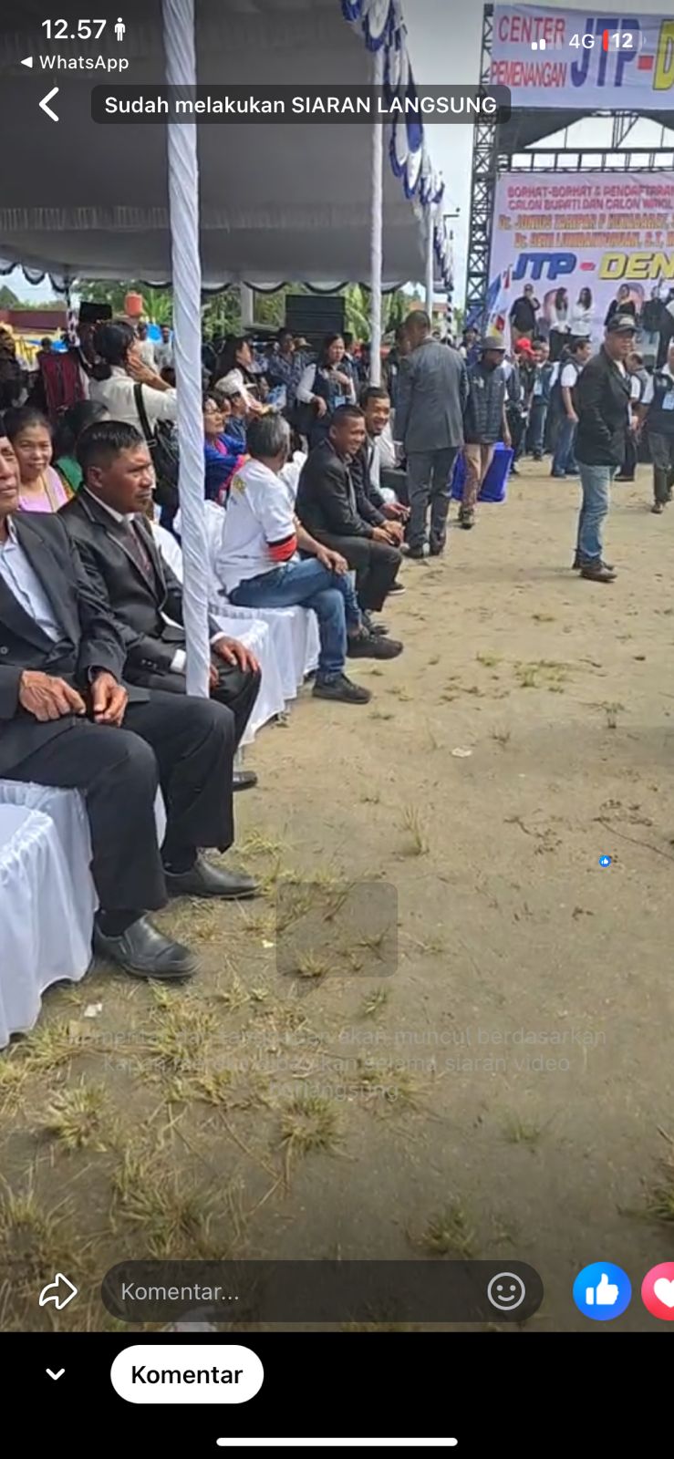 Nyatakan Dukungan Kepada Salah Satu Paslon Pilkada Taput, Juanda Manalu Mundur Dari Ketua BPD