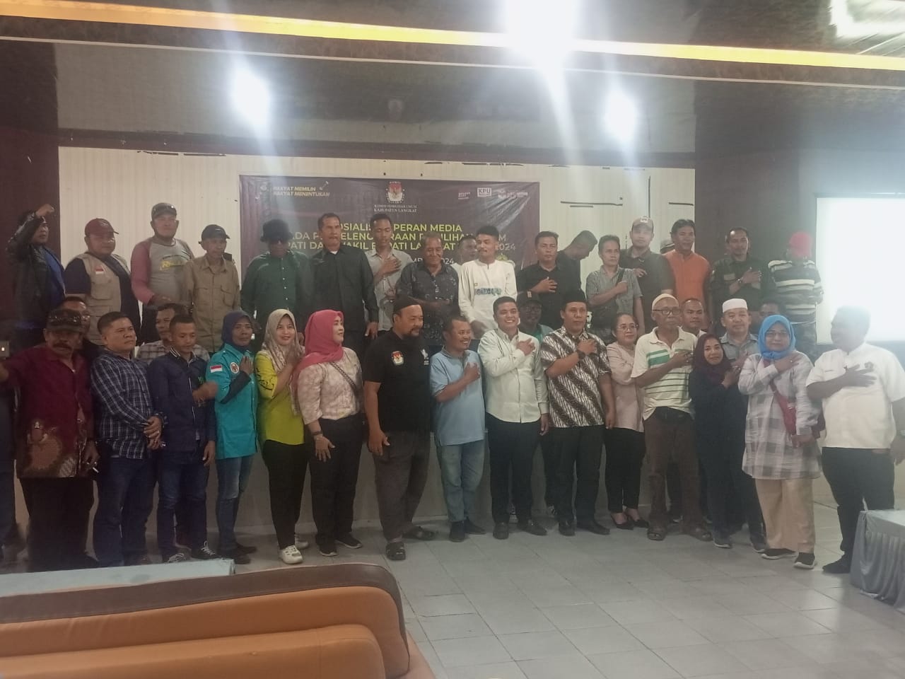 Komisi Pemilihan Umum (KPU) Langkat Sosialisasi Pentingnya Peran Media Sukseskan Pilkada 2024