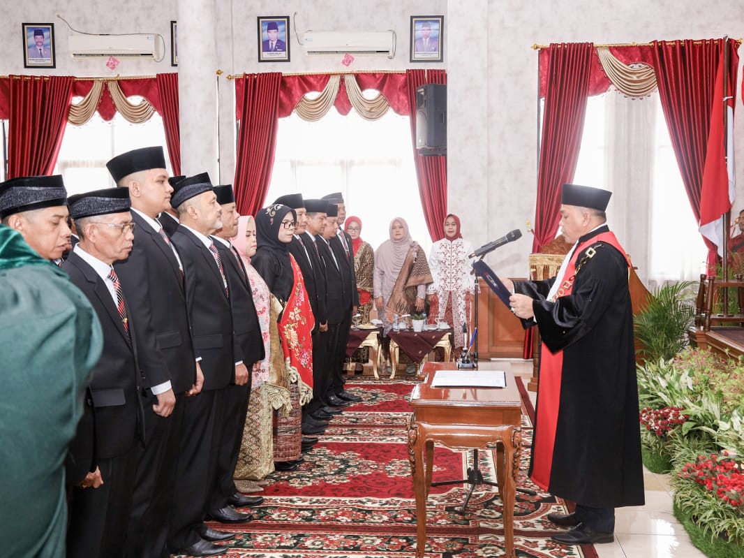 Pj Wali Kota Supriyatno Ucapkan Selamat Kepada Anggota DPRD Periode 2024-2029