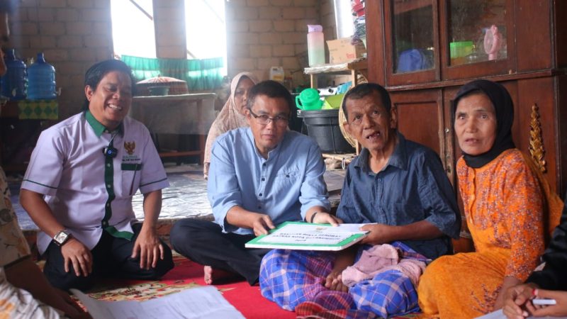 Bersama Baznas, Sekda Rida Ananda Kembali Laksanakan Jumat Peduli