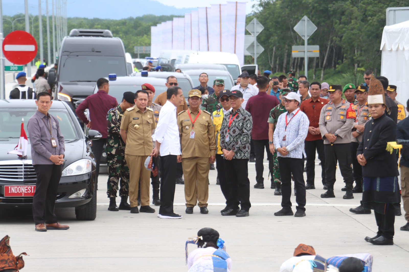 Kapolres Pematangsiantar Hadiri Peresmian Jalan Tol Trans Sumatera Ruas Tebing Tinggi – Serbelawan – Sinaksak