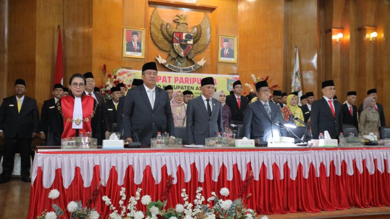 Bupati Asahan Hadiri Pengucapan Sumpah Janji Anggota DPRD Asahan Periode 2024 – 2029