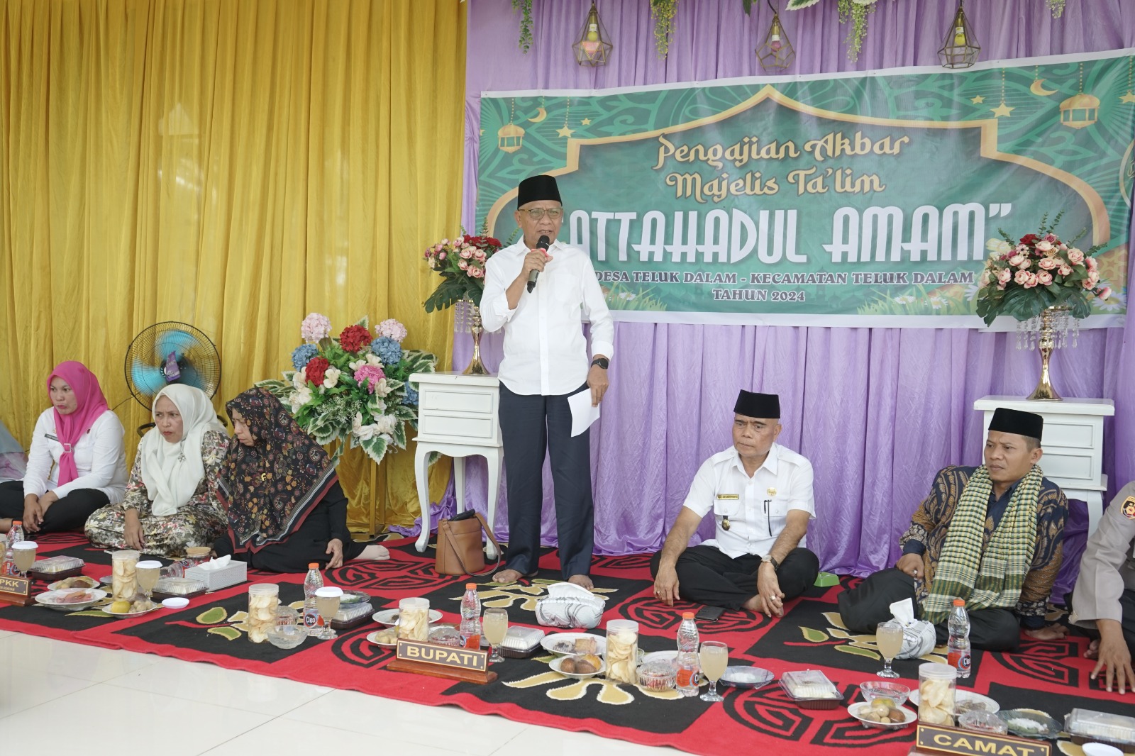 Bupati Asahan Ikuti Pengajian Akbar Attahadul Amam