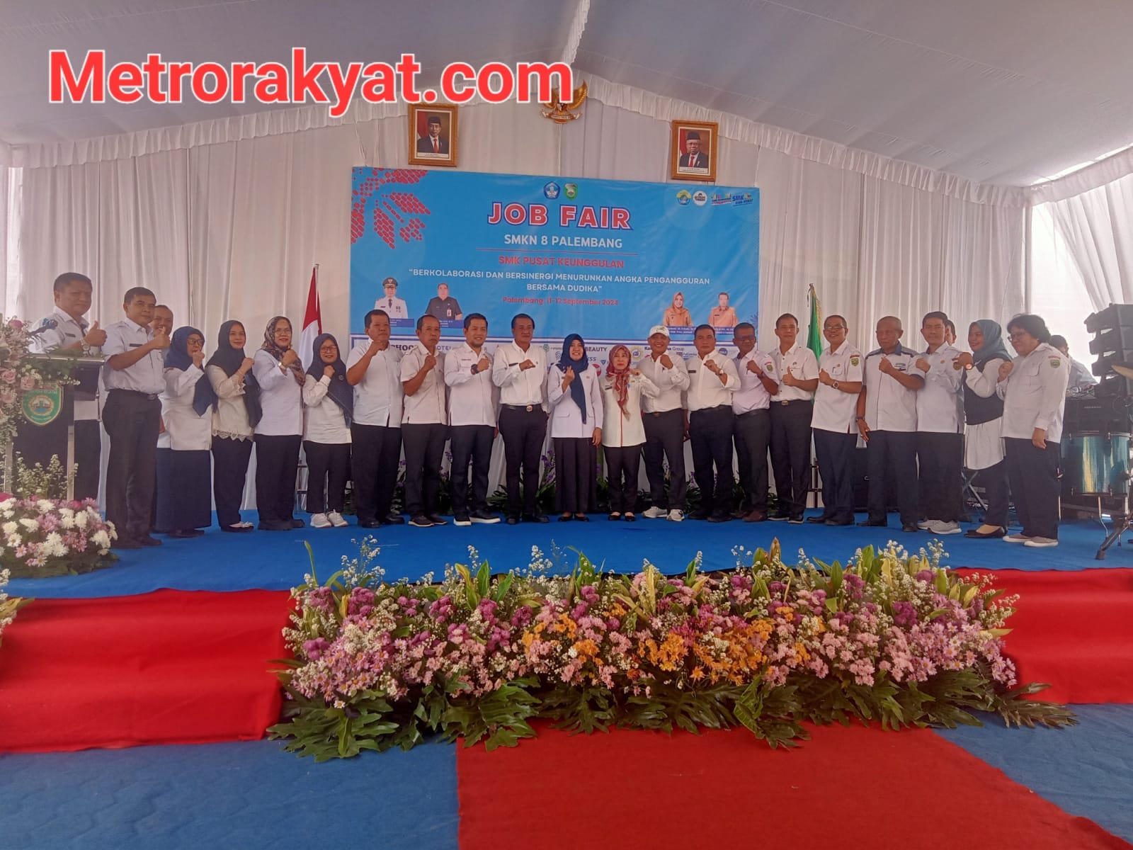 JOB FAIR SMKN 8 Palembang, Berkolaborasi Dan Bersenergi Menurunkan Angka Pengangguran