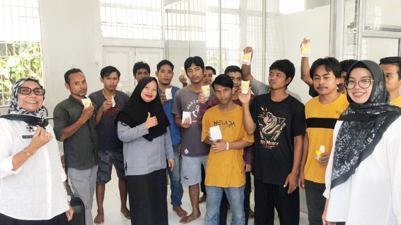 Tim Medis Lapas Tanjungbalai – Asahan 14 Warga Binaan Pindahan Di Periksa